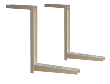 soporte tv techo motorizado